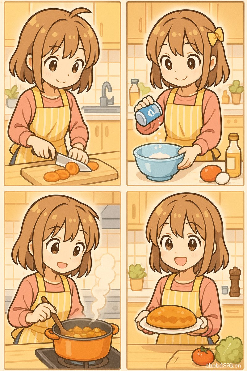 蘑菇视频-美食动漫教程烹饪技能动漫演示