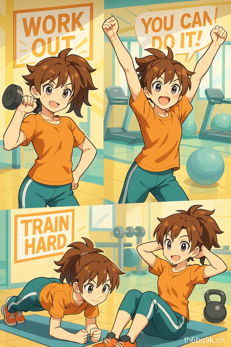 蘑菇视频-健身动漫教程运动技能动漫演示